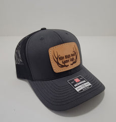 Mile High Hats- Rounded Rectangle Leather Logo