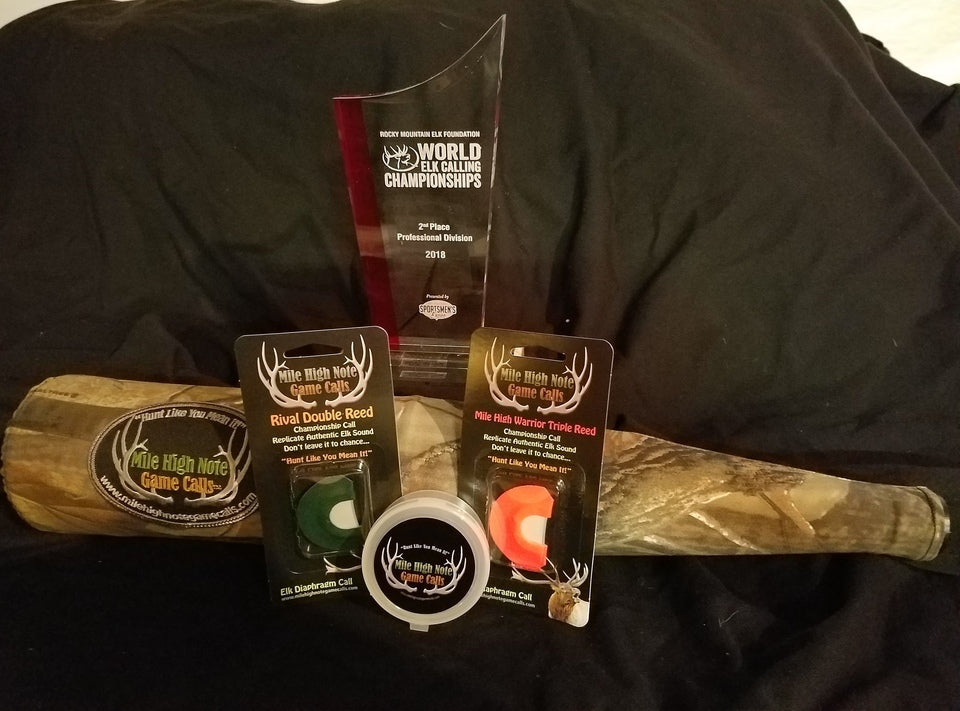 B Rival ™ Elk Call Double Reed Diaphragm Mile High Note Game Calls