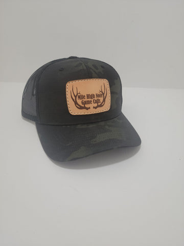Mile High Hats- Square Leather Logo
