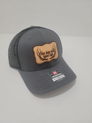 Mile High Hats- Rounded Rectangle Leather Logo