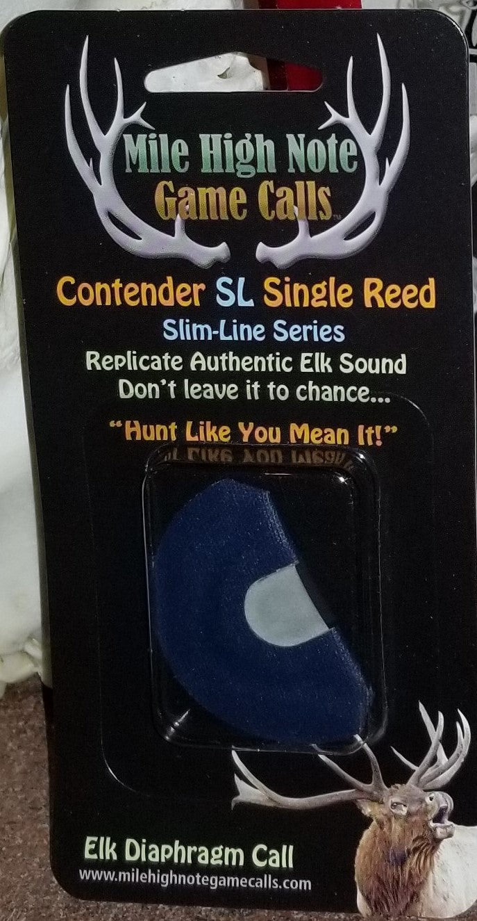 BZ Contender ™ Single Reed "SL" Slimline Series Diaphragm Elk Call