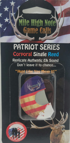 Patriot Series - Corporal Single Reed Elk Diaphragm