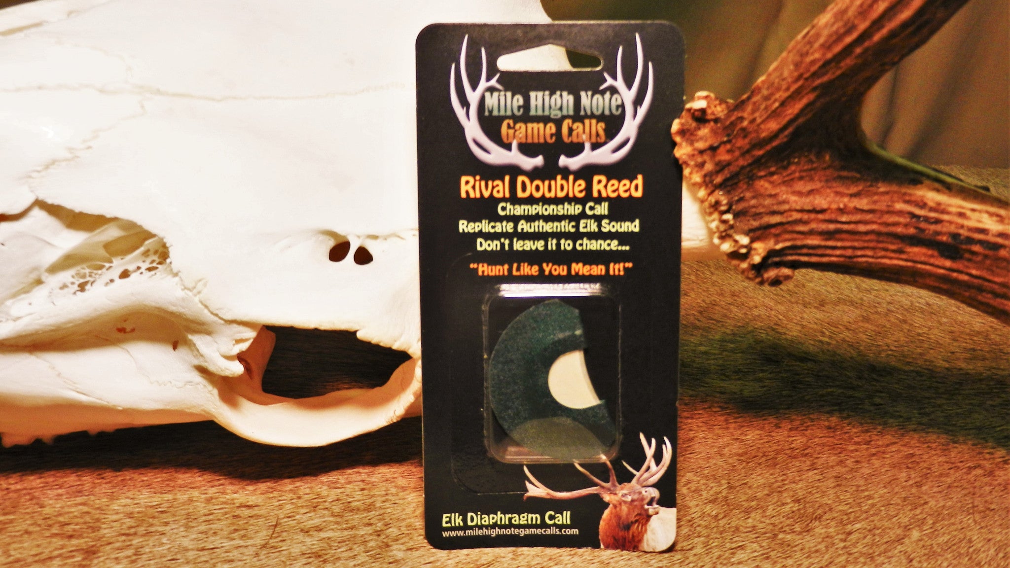 B Rival ™ Elk Call Double Reed Diaphragm Mile High Note Game Calls