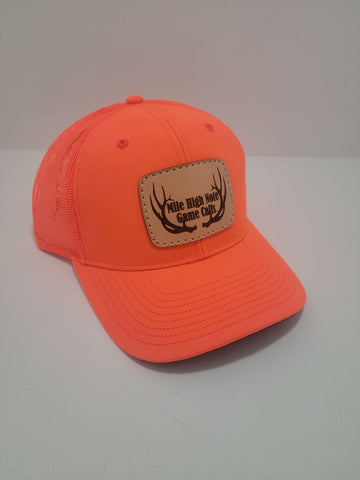 Mile High Hats- Square Leather Logo