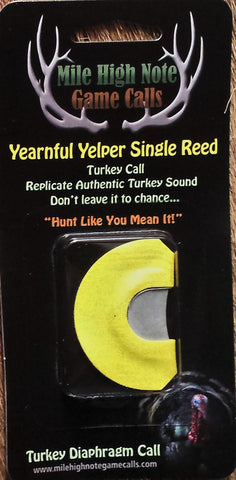 AA -Yearnful Yelper ™ Turkey Single Reed Diaphragm  Call